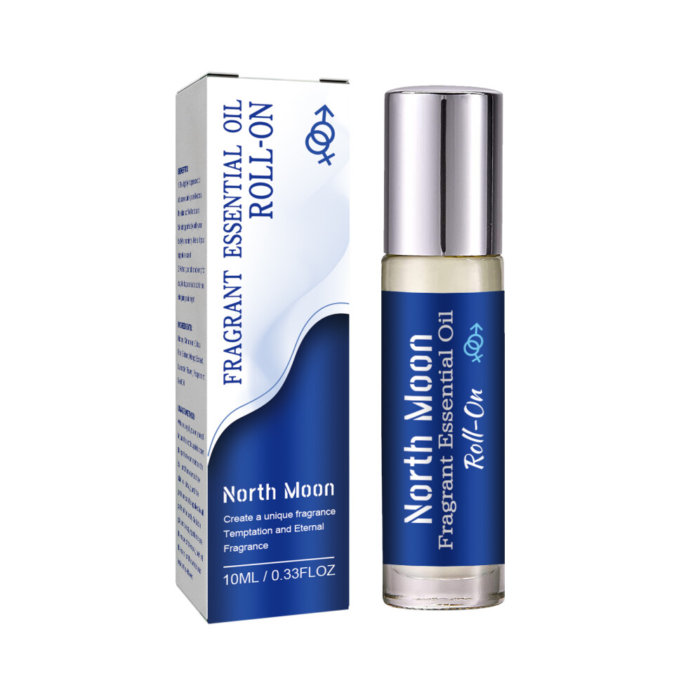 Light North Moon Perfume Essential Oil Ball, Fresh Long Lasting Wrist Neck Niche Fragrance Atmosphere Dating Perfume
