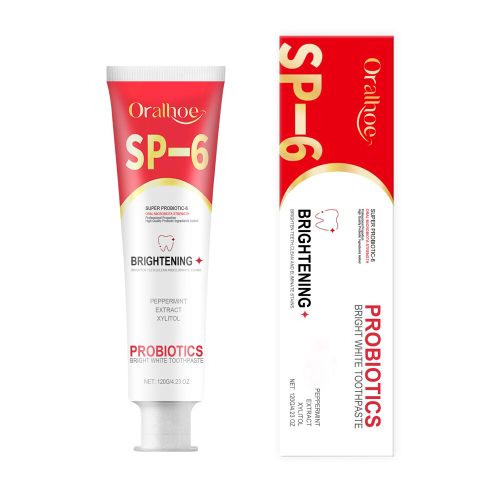 Oralhoe Probiotic Brightening Toothpaste Dental Hygiene And Stain Reduction Care Oral Care Toothpaste