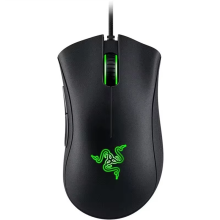 Razer DeathAdder Essential Wired Gaming Mouse - 6400 DPI, 5 Programmable Buttons, USB, Right-Handed