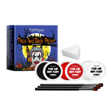 Eelhope Halloween Palette Set, Fully Covered With Painted Foundation Makeup Clown Multi-Color Board