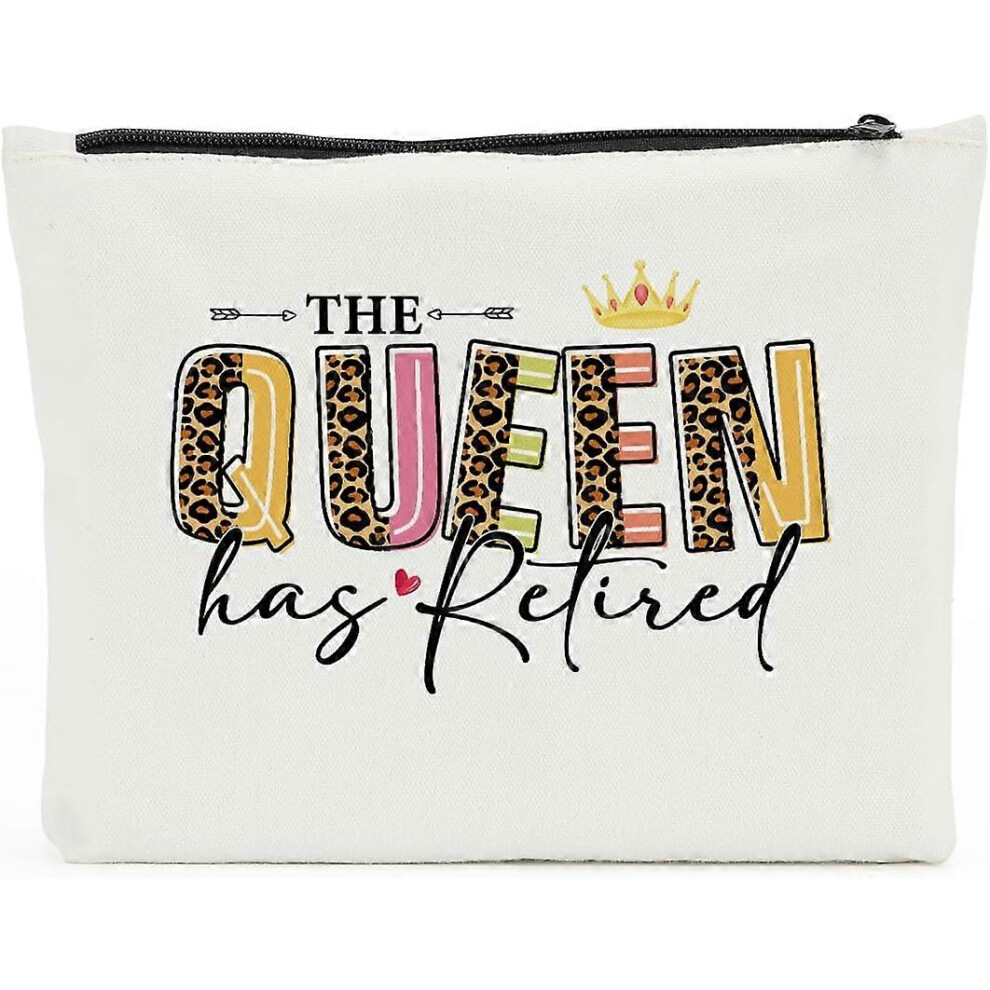 Retirement gift for women, cosmetic bag for colleagues, leaders, bosses, friends - Bon voyage and goodbye