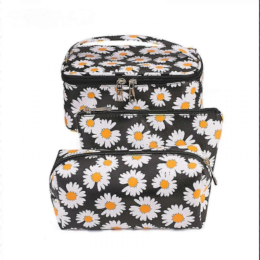 Makeup Bag Travel Cosmetic Bag for Women Portable Waterproof Makeup Organizer Bag Toiletry Bags 3 Pack