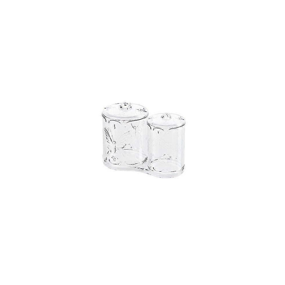 Boite de rangement coton-tige transparente Boite de rangement cosmétique Boite de rangement maquillage|Boites de rangement et bacs