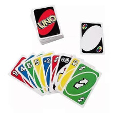 Uno Jumbo: 108 Karten – Großformatiges Familienkartenspiel für Strand, Pool und gemeinsame Spielabende