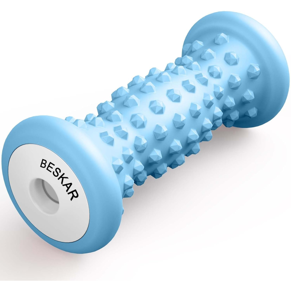 Beskar Foot Massager For Plantar Fasciitis Relief, Deep Tissue Muscle Massager Roller For Foot Arch Pain, Heel Spur Pai