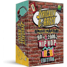 (RB) 90's And 2000's Hip Hop And R & B Music Trivia Card Game |multi-generational Family Gatherings, Adult Game Night And Fun Trivia
