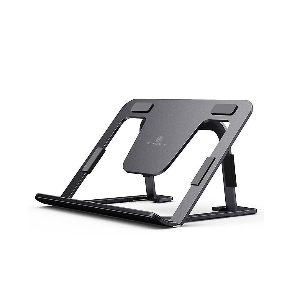 () Tablet Ipad Stand Holder Foldable Adjustable Desktop Gray/Silver 5415817840230