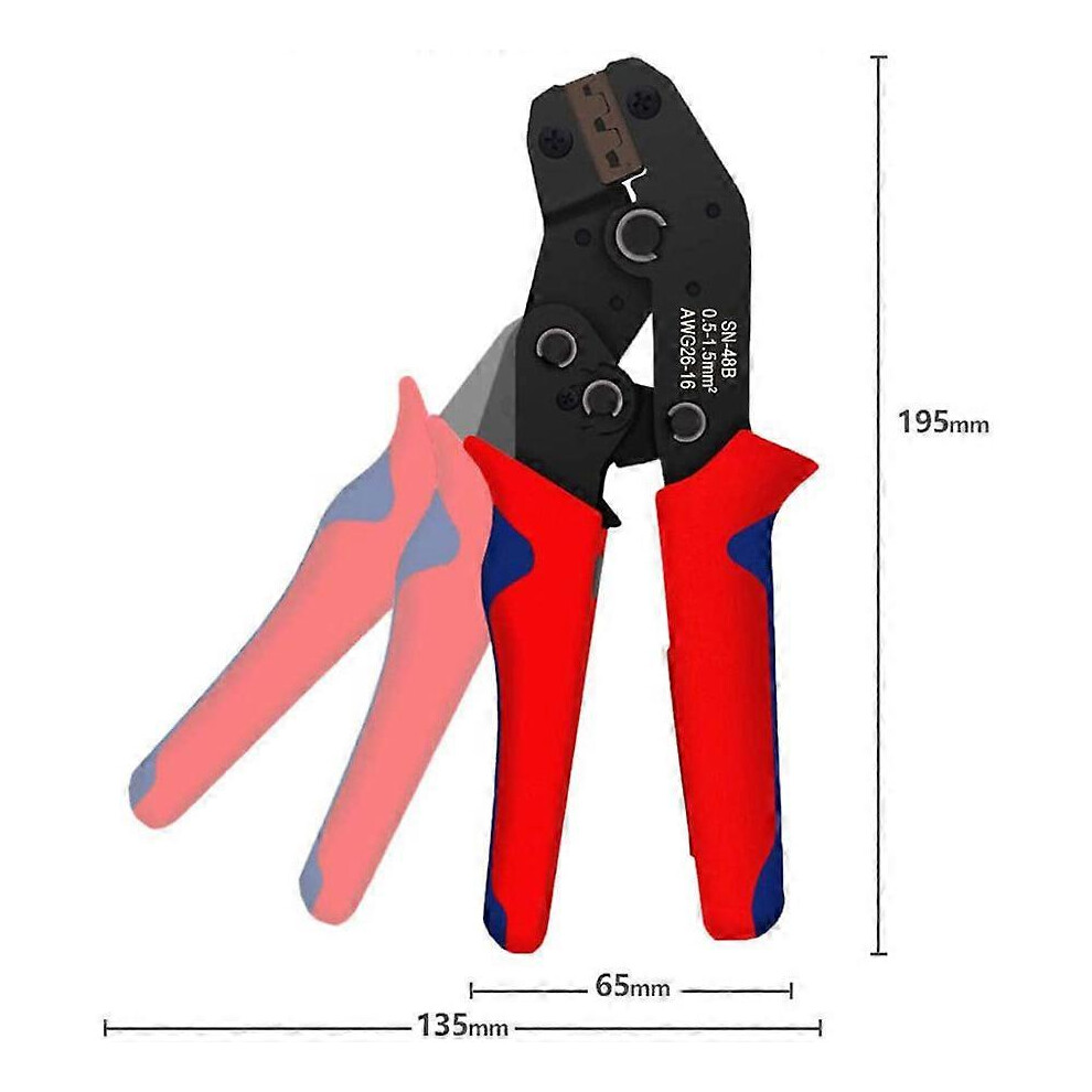 Crimping Pliers, Electrical Cable Lug, Crimping Pliers With Ergonomic Handle. Available For Sn-48B Electrical Wire Connectors 5415817840391