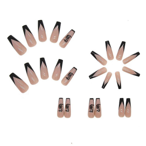 Artificial nails Long nails for sticking on dragon 2