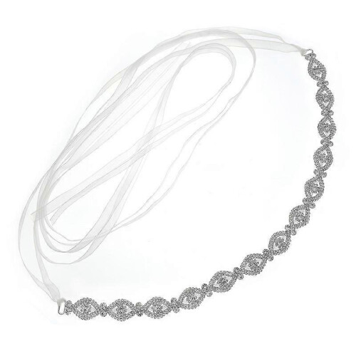 Crystal Rhinestone Bridal Strap Belt for Womens