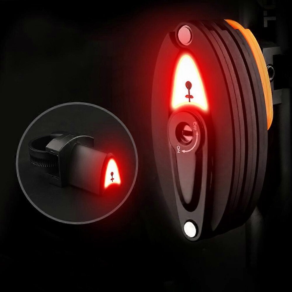 (Illuminated version) Folding Lock with Holder Bicycle Lock Key Long 85 cm 8 Joints Bicycle Lock Bicycle Folding Lock for Mountain Bike/Road Bike/BMX/-image-OPC-PGMTHWJ-NEW