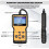 Obd2 Diagnostic Device Tools, Kungfuren Obdii Car Code Reader Automatic Diagnosis with Lcd Screen 5