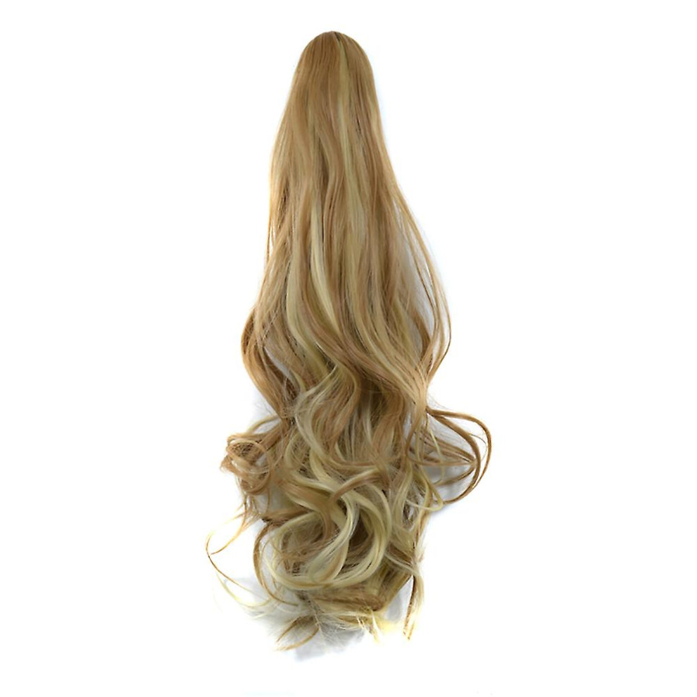 Unisex (6) Synthetic Hair Wig Clip In Braid Hairpiece Ponytail