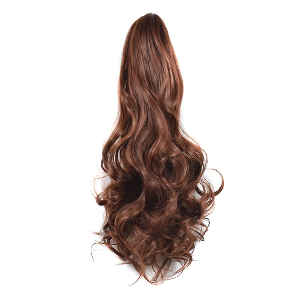 Unisex (5) Synthetic Hair Wig Clip In Braid Hairpiece Ponytail