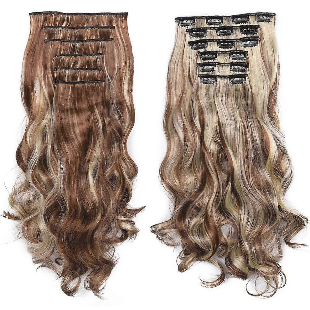 Unisex (11) Synthetic Hair Wig Clip In Braid Hairpiece Ponytail