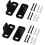2 Pack Hardware for All Sliding Barn Doors, Adjustable Swing Bottom Tracks 1