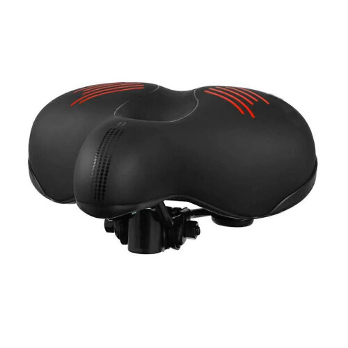 Comfortable, soft and waterproof bicycle saddle memory foam padding shock absorbing, slow rebound, painless