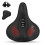 Comfortable, soft and waterproof bicycle saddle memory foam padding shock absorbing, slow rebound, painless 4