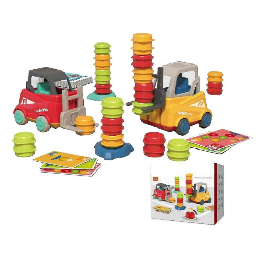 Forklift Transport Game, Forklift Frenzy - 2-player Stack & Matching Skill Games