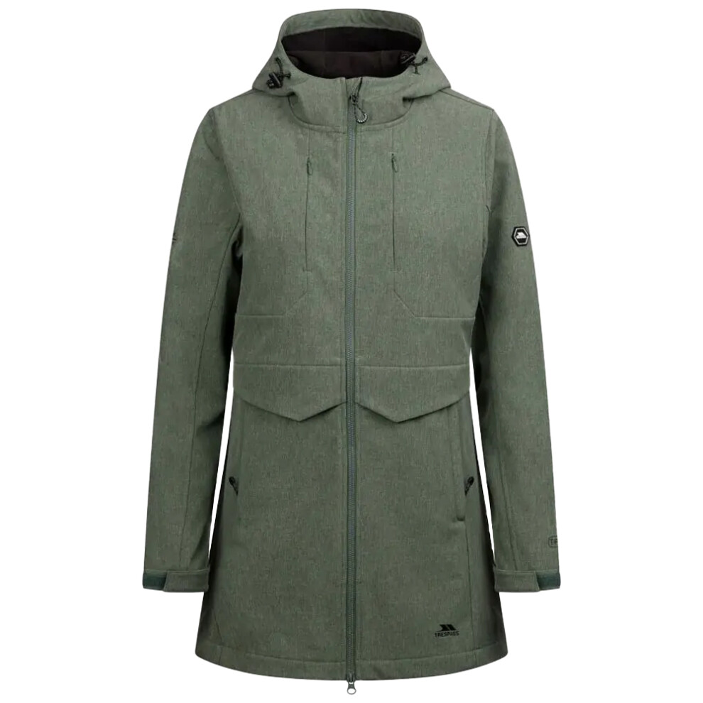 (XXL, Green Willow Marl) Trespass Womens/Ladies Aylmer Soft Shell Jacket