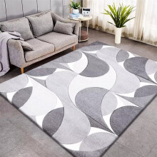 (Grey , 60 x 220 cm Runner Rug) Modern Large Area Rugs Living Room Bedroom Carpet Hallway Runner Floor Mats