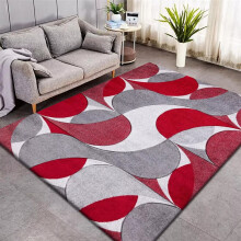 (Red , 60 x 110 cm ) Modern Large Area Rugs Living Room Bedroom Carpet Hallway Runner Floor Mats