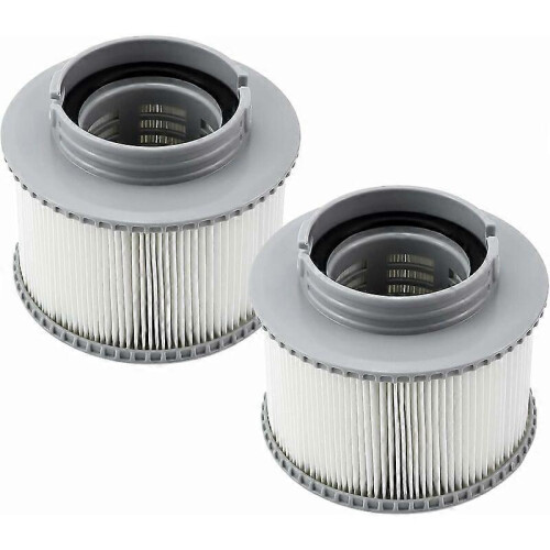 Replacement Filter for Mspa FD2089 Compatible with All Current MSpa Filter Cartridges and Pools Inflatable Spa Filter (Upgraded Version) Pack of 2