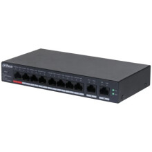 DAHUA DH-CS4010-8GT-110 CLOUD SWITCH GIGABIT SWITCH MET 8 POE POORTEN