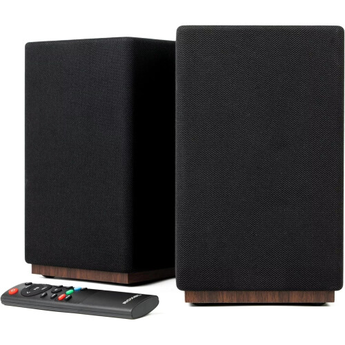 Roxel Roxel Infinity Wireless Bookshelf Speakers, 60W, BT 5.3, HDMI ARC, USB