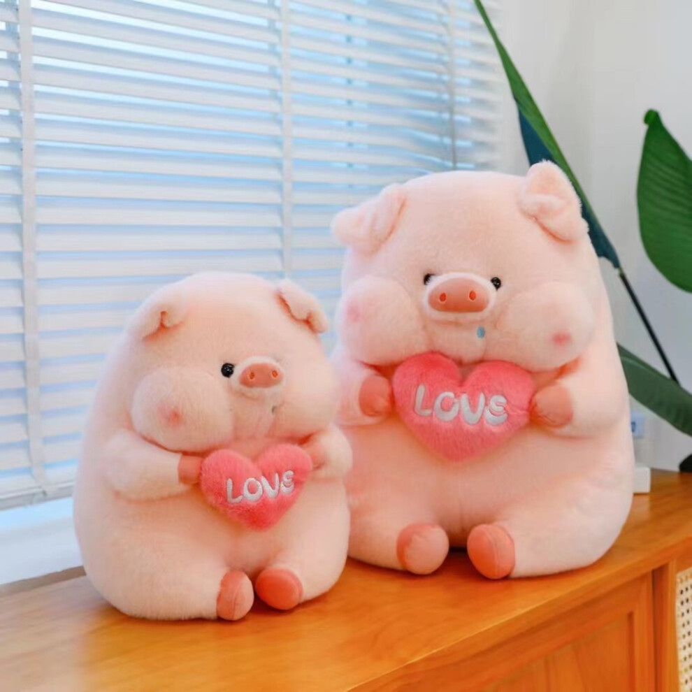 Hug Pink Heart Pig Plush Toys Cute Stuffed Animal Dolls Kids Birthday Gifts-image-OPC-PGMTRRY-NEW