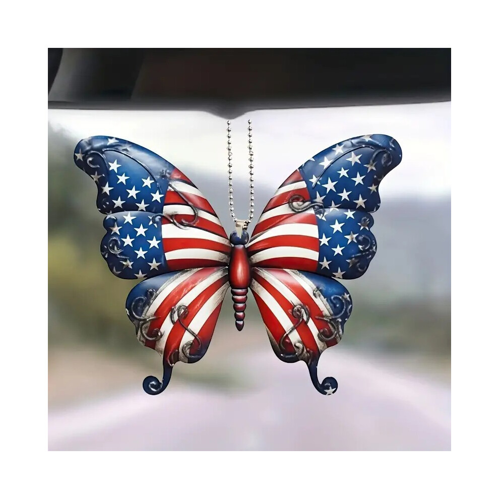(48) Acrylic Stunning Butterfly Car Interior Charm Fashionable Colorful Decor Vehicle For Style-image-OPC-PGMV5VF-NEW