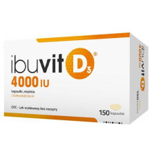 Ibuvit D3 4000 IU 150kapsułek