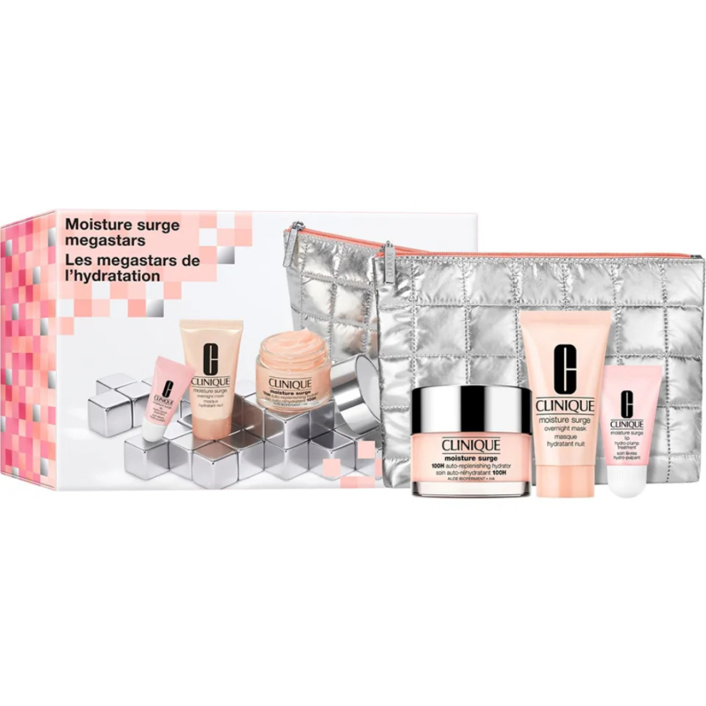 Clinique Moisture Surge Megastars Hydrating 4 Piece Gift Set