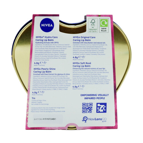 NIVEA Nivea Lip Perfect Lip Care Moments 1