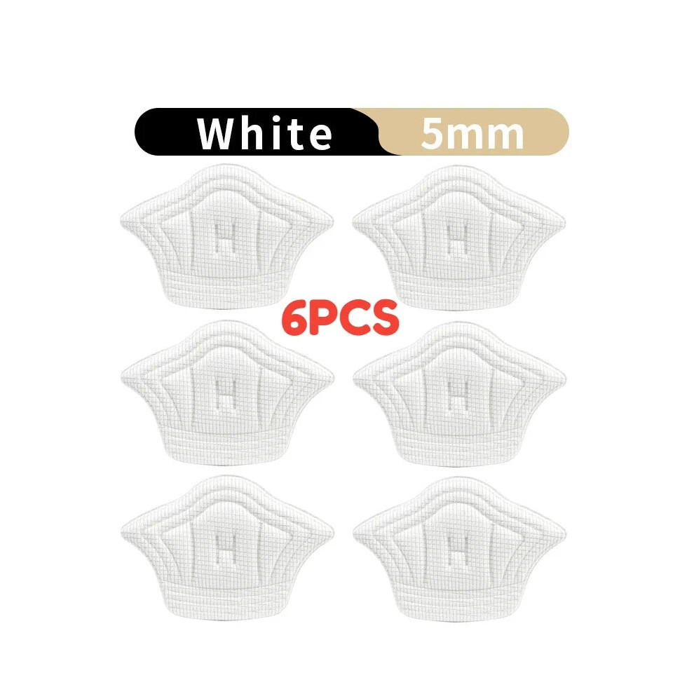 Hesliya (White-5Mm 3Pair, Cn) Customizable Heel Protector Pads For Shoes Keep Your Feet Happy