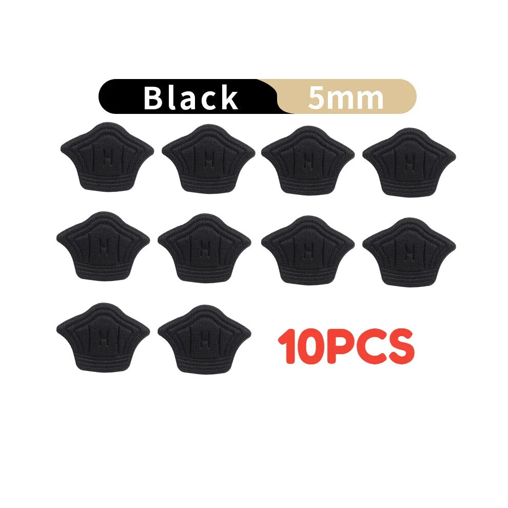 Hesliya (Black-5Mm 5Pair, Cn) Customizable Heel Protector Pads For Shoes Keep Your Feet Happy