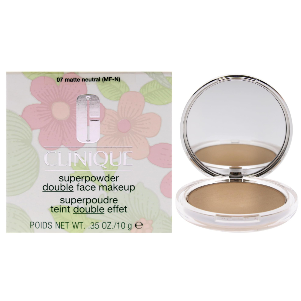 (07 Matte Neutral) Clinique Superpowder Double Face Powder - Various Shades