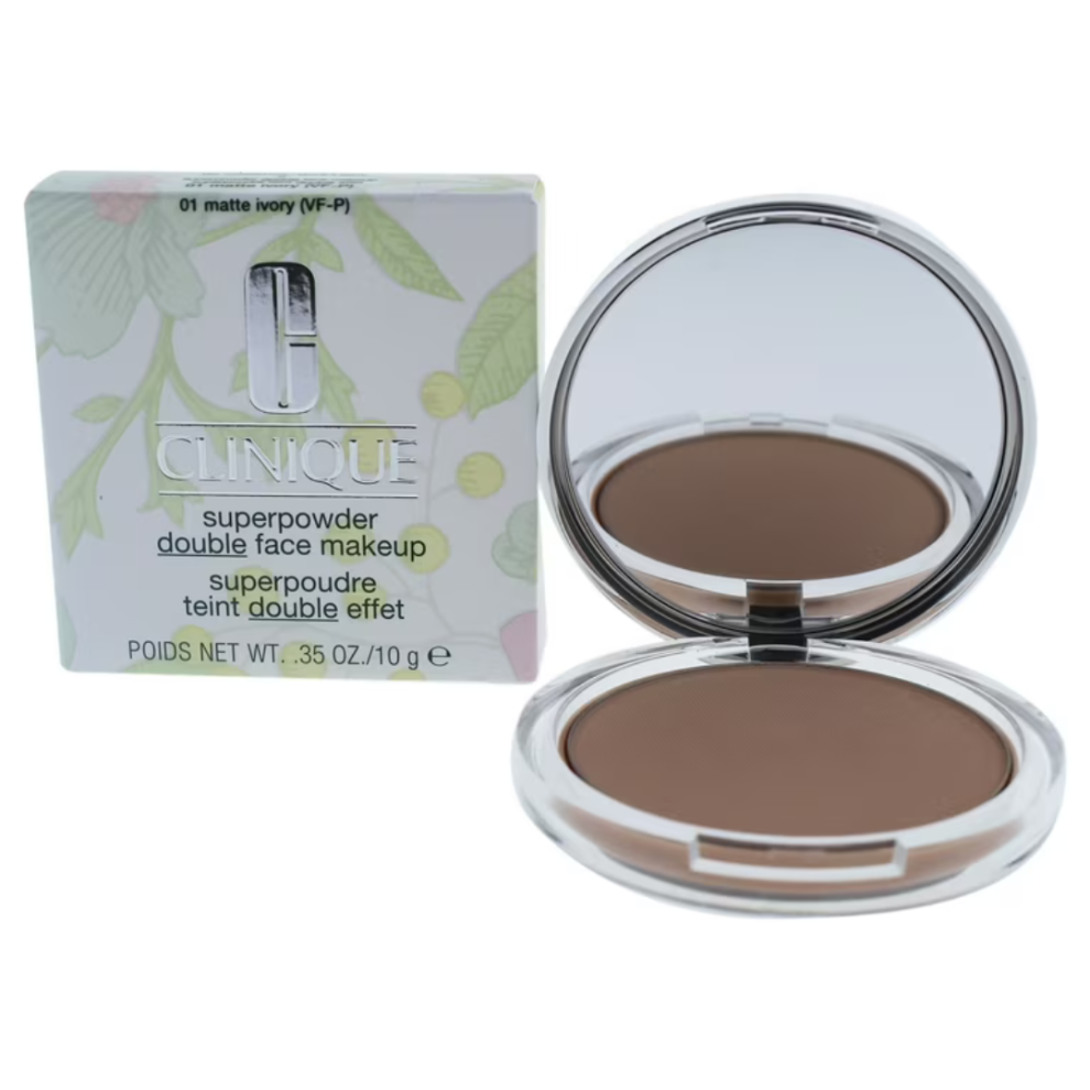 (01 Matte Ivory) Clinique Superpowder Double Face Powder - Various Shades