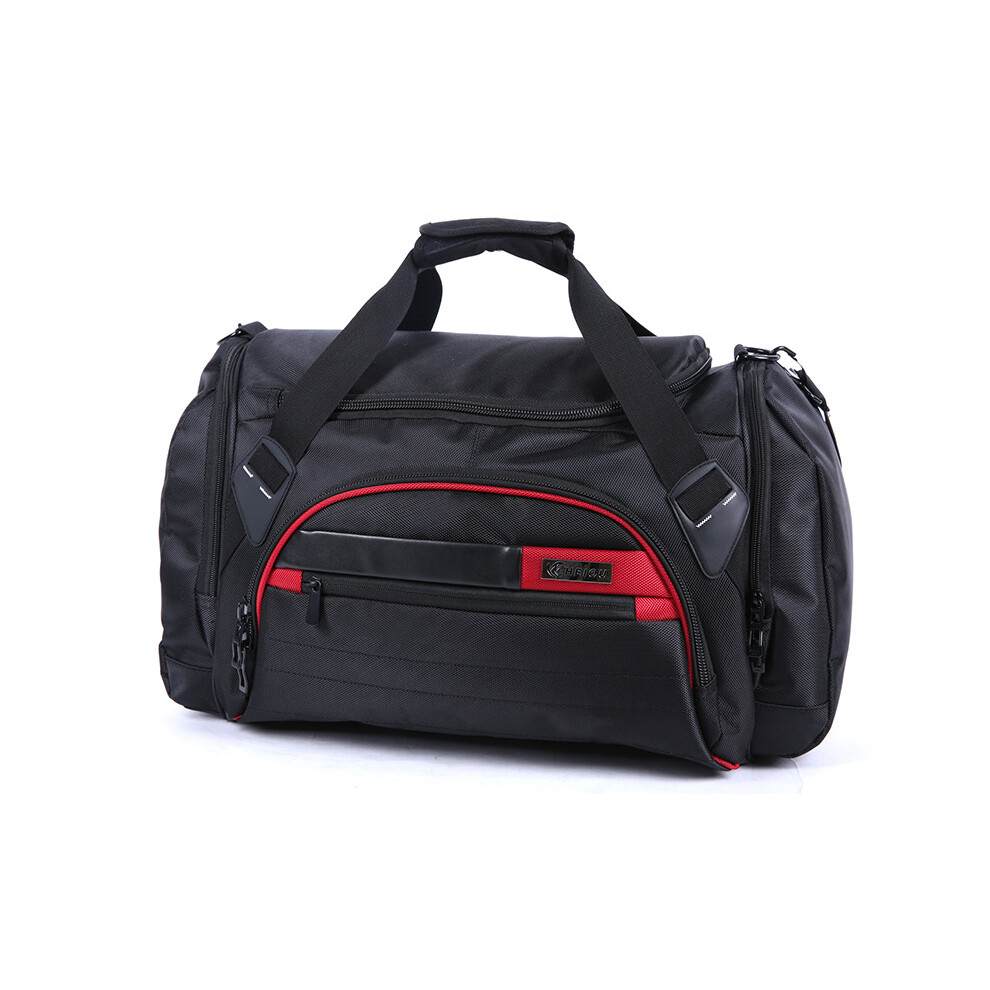 (red, small) Large-capacity men's luggage bag with independent shoe seats-image-OPC-PGMV8F9-NEW