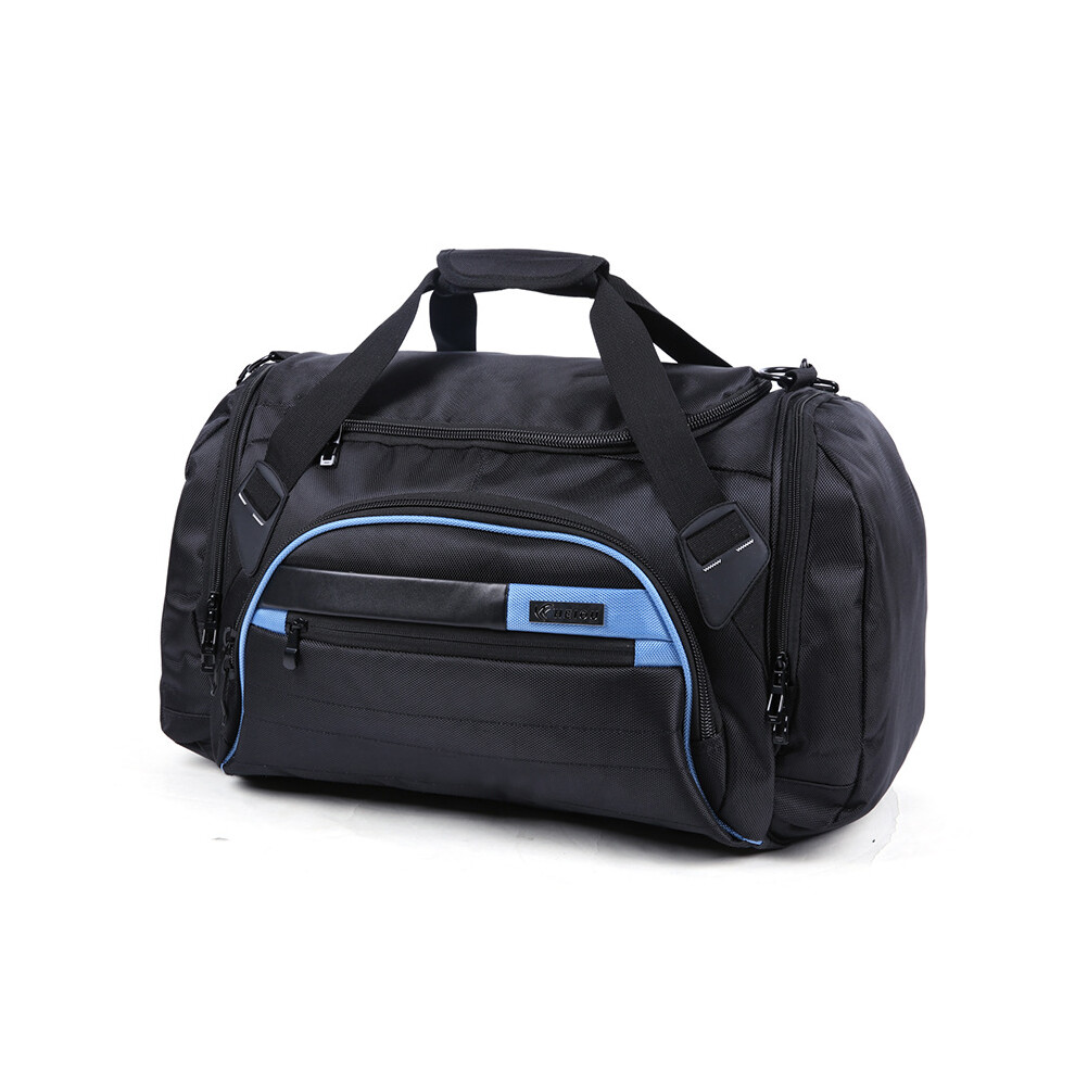 (blue, small) Large-capacity men's luggage bag with independent shoe seats-image-OPC-PGMV8FC-NEW