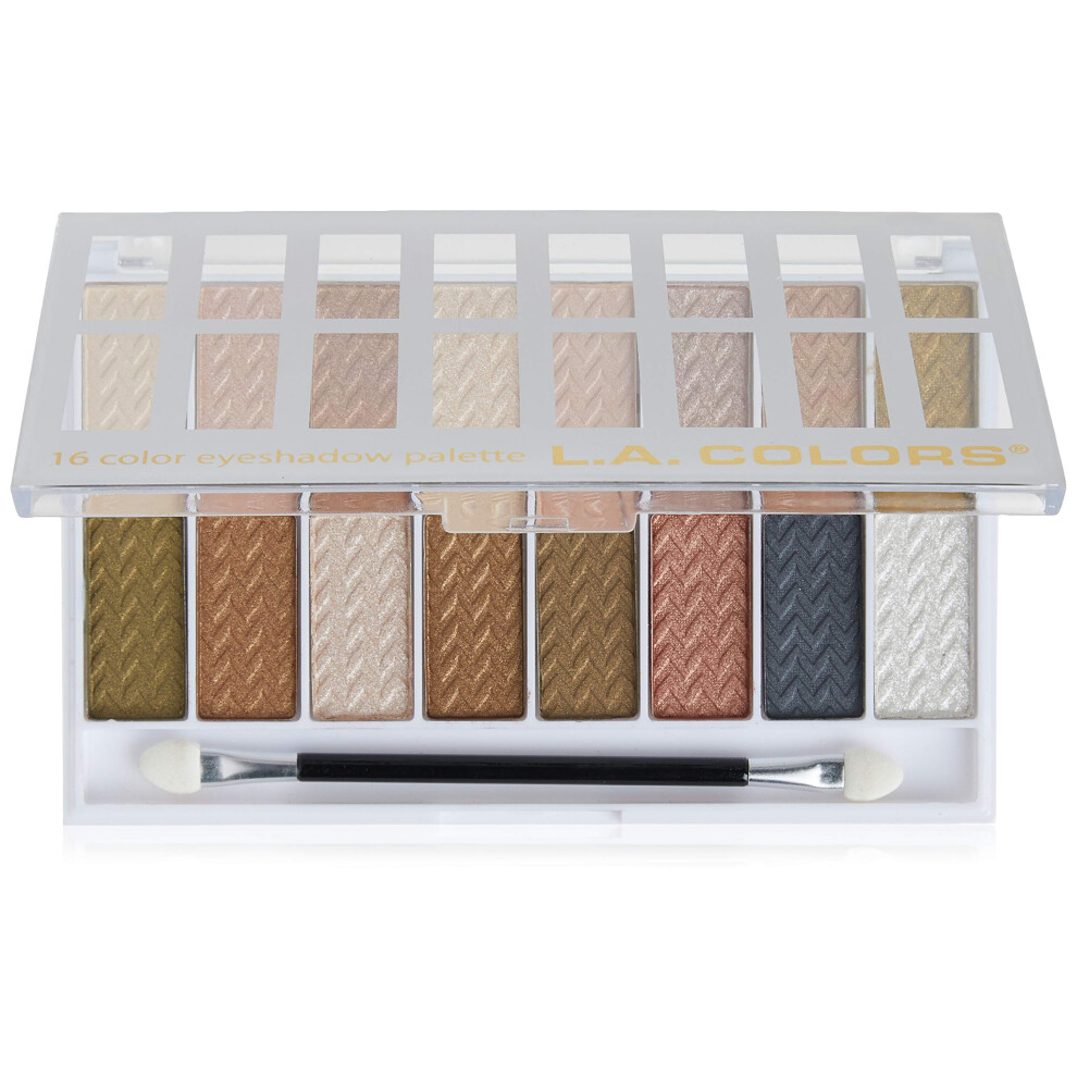 La V Rit L.a. Colors 16 Color Eyeshadow Palette Sweet 0.95 Ounce (C74201tag) Powder