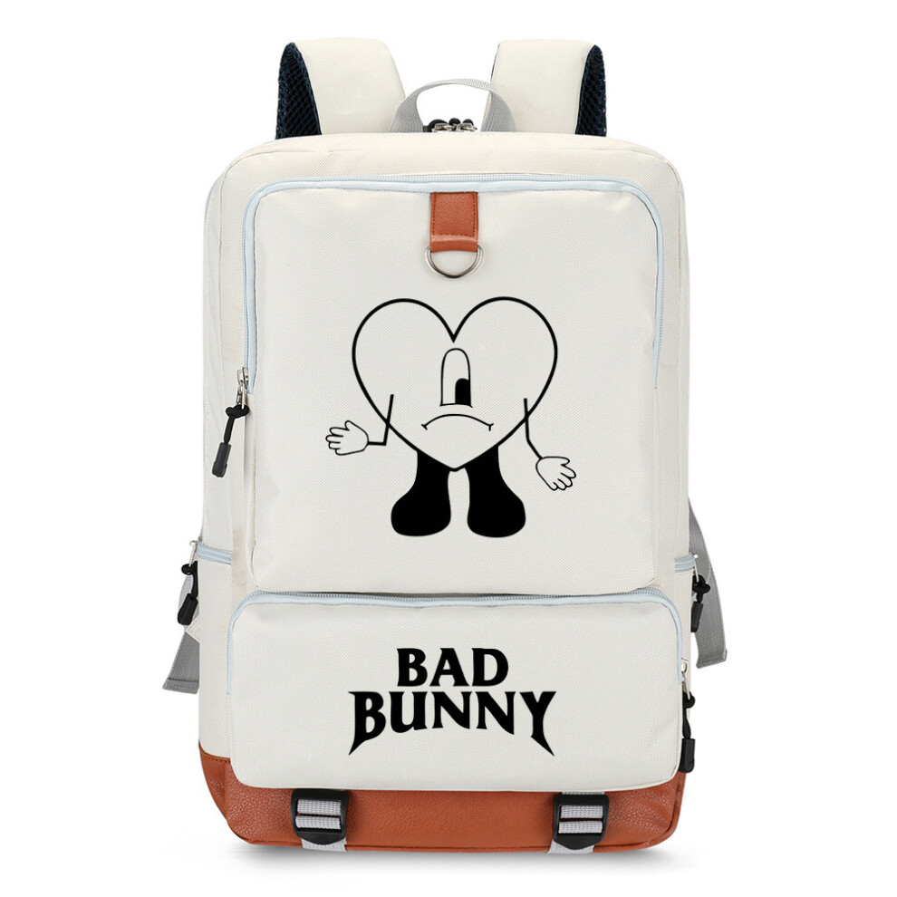 (C3, Backpack) New hot-selling INS internet celebrity popular singer bad bunny backpack primary and secondary school school bag computer bag-image-OPC-PGMVZR8-NEW