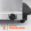 ELECTRIC BUFFET SERVER ADJUSTABLE TEMPERATURE FOOD WARMER 4 TRAY COMPARTMENTS 3