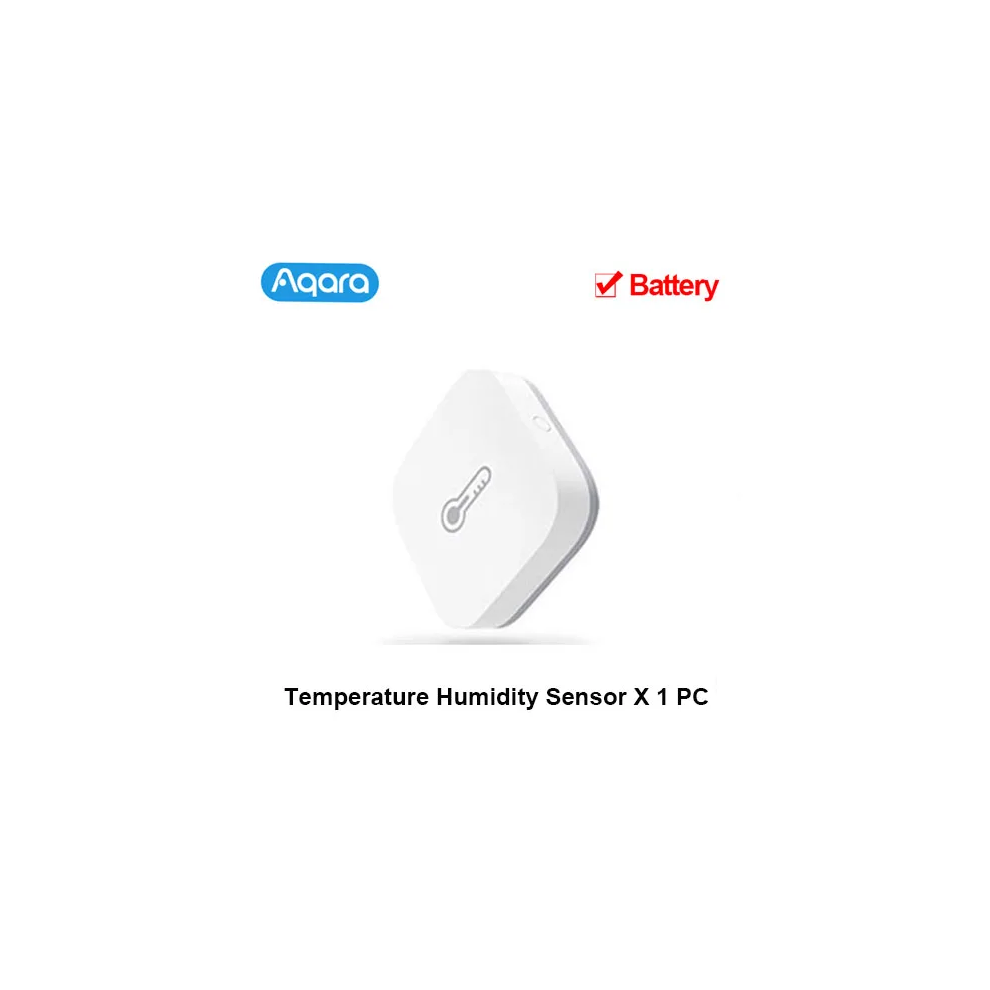 (1pcs Humidity Sensor) Aqara Zigbee Hygrometer Temperature and Humidity Sensor Thermometer Smart Home Remote Monitor Homekit