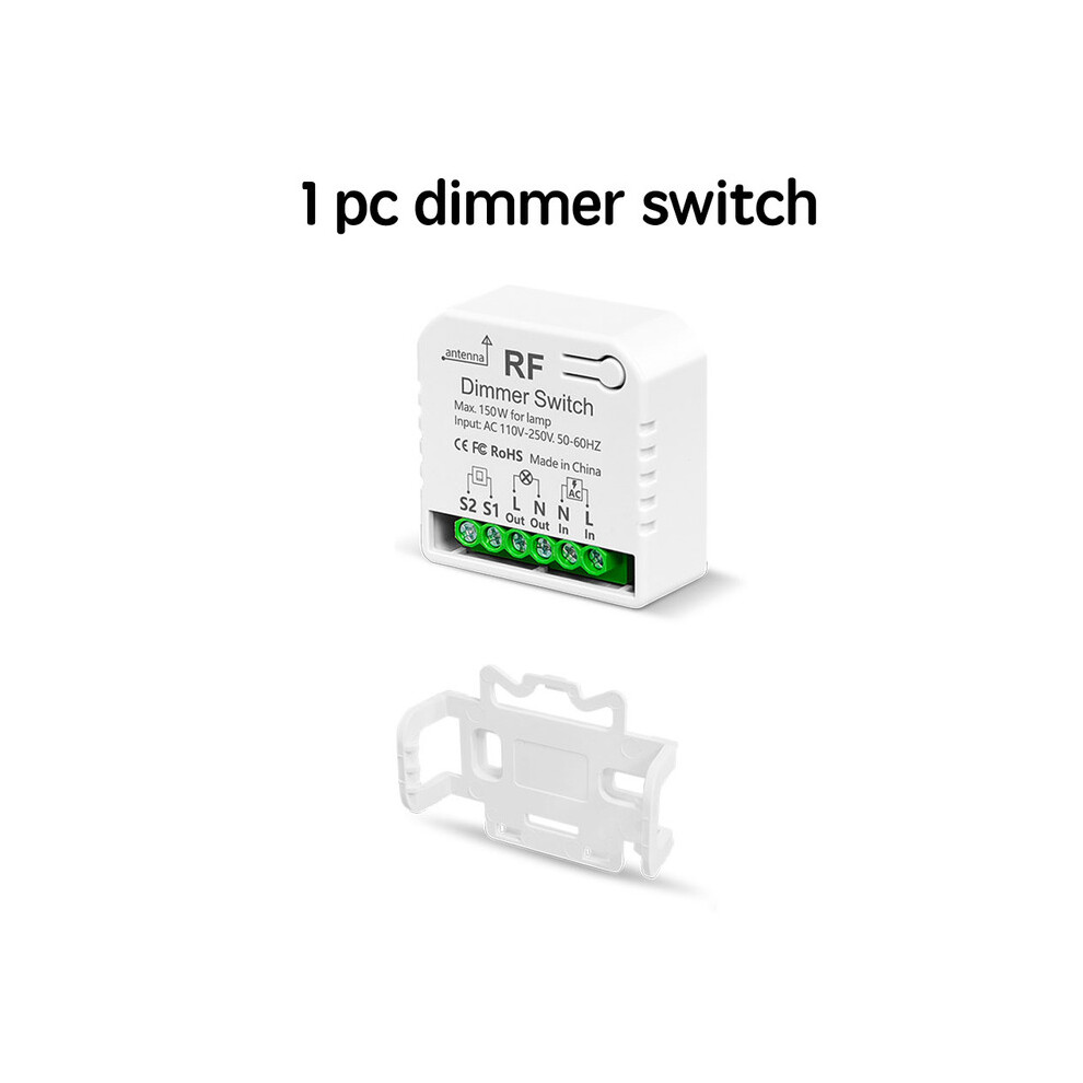 (1 Module) 433Mhz Wireless Dimmer Light Switch Remote Controls Ac 110V 220V Adjustable Brightness Controller For 9180193695250