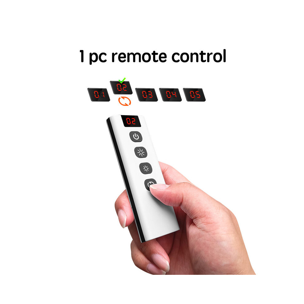 (1 Remote) 433Mhz Wireless Dimmer Light Switch Remote Controls Ac 110V 220V Adjustable Brightness Controller For 9180193695243