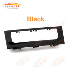 (Frame Black) LCD Touch Screen Automatic Air Conditioning Panel with Seat Heating for VW Golf 7 7.5 MK7 Golf R