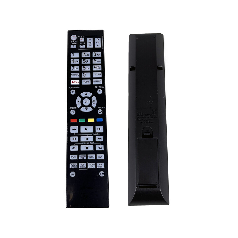 New N2QAYA000172 Remote Control For Panasonic DVD Player DPUB9000GN DP-UB9000-K DP-UB9000P1K DP-UB820P-K