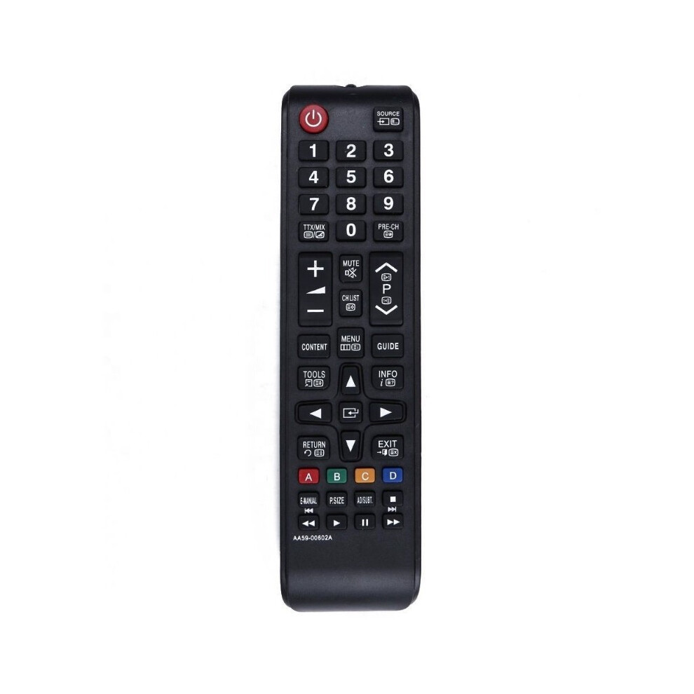 (Black) For Samsung Tv Remote Control Aa59-00602A Aa59-00666A Aa59-00741A Aa59-00496A For Lcd Led Smart Tv Aa59 Black