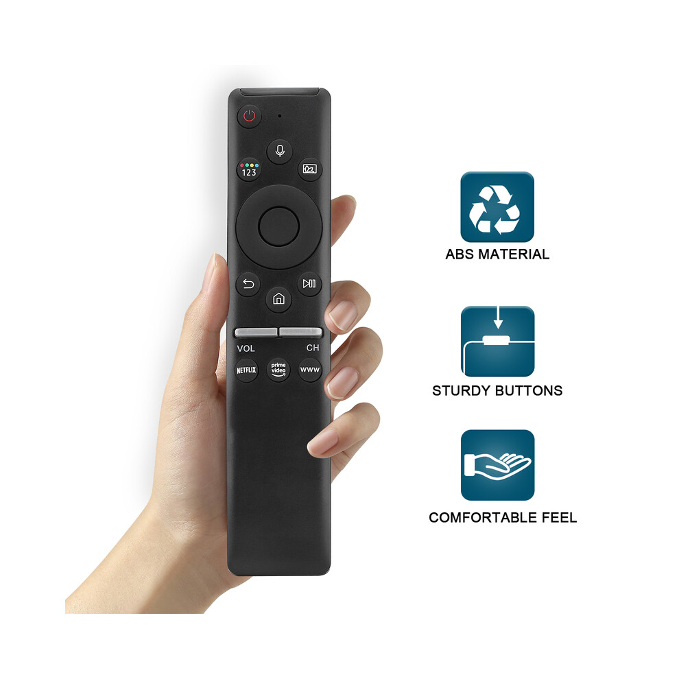 (BN59-01312A) Remote for Samsung Tvs with Voice Control, Universal Remote Compatible for All Samsung Curved Frame